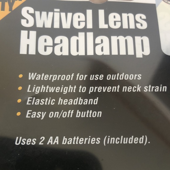 Swivel Lens Headlamp - for camping sports emergency and more - NEW - Picture 7 of 16